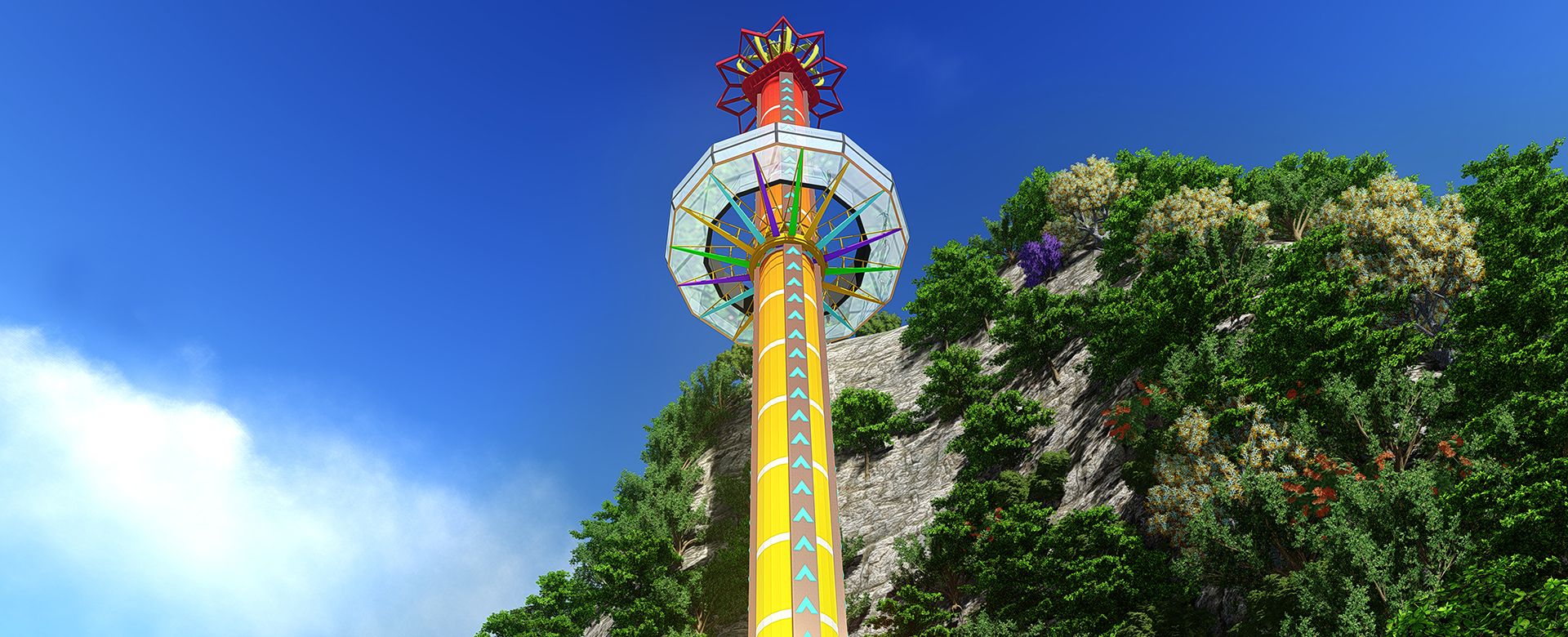 玻璃觀景臺(tái)-Zhejiang pengming Amusement Equipment Co., Ltd