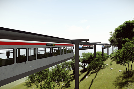 空中列車(chē)-浙江鵬鳴游樂(lè)設(shè)備有限公司