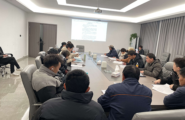 組織員工開展專項學習與認知培訓-浙江鵬鳴游樂設備有限公司